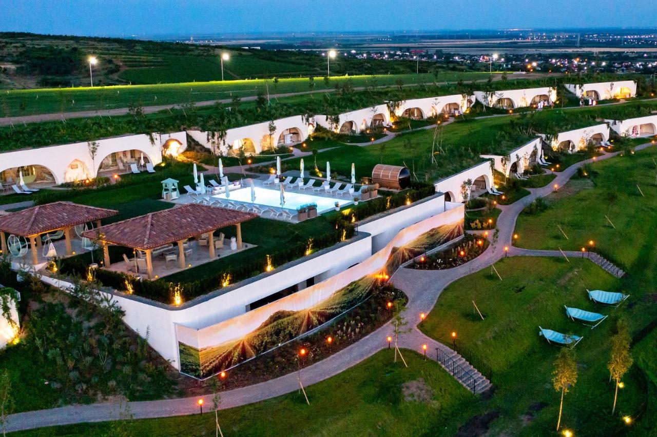 Casa Timis - Wellness & Spa Resort Chitorani Luaran gambar Aerial view of the resort